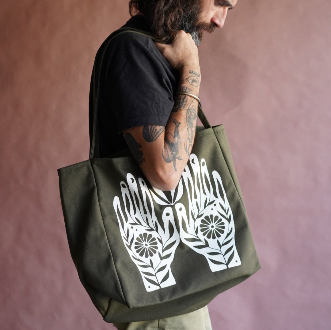 'Growth In Your Hands' Tote - Concordia Style Boutique