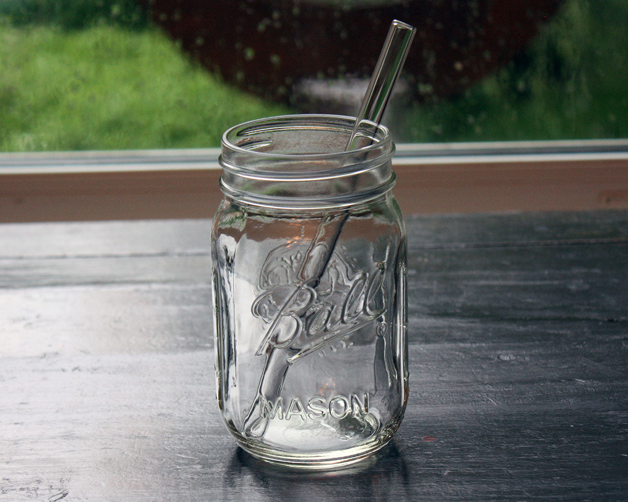 8 Pack Combo Glass Straws for Mason Jars + Cleaner - Concordia Style Boutique