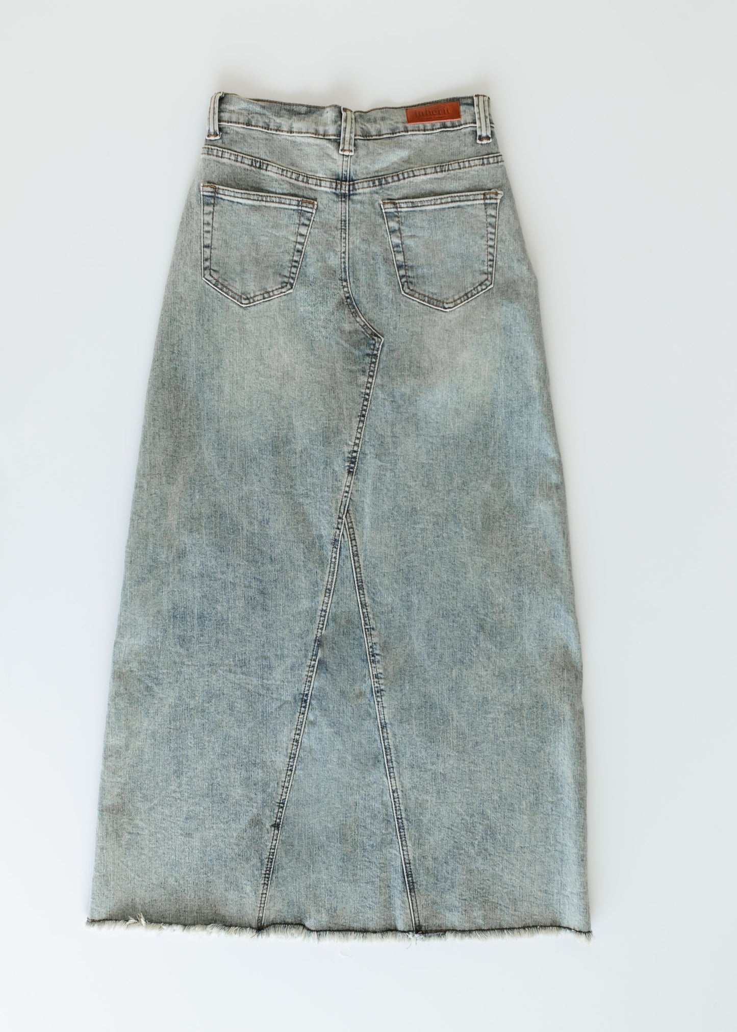 Piper A-line Long Denim Maxi Skirt - Concordia Style Boutique