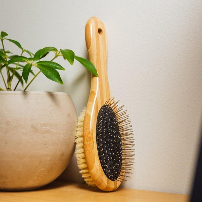 Bamboo Dog Brush for All Coats - Concordia Style Boutique