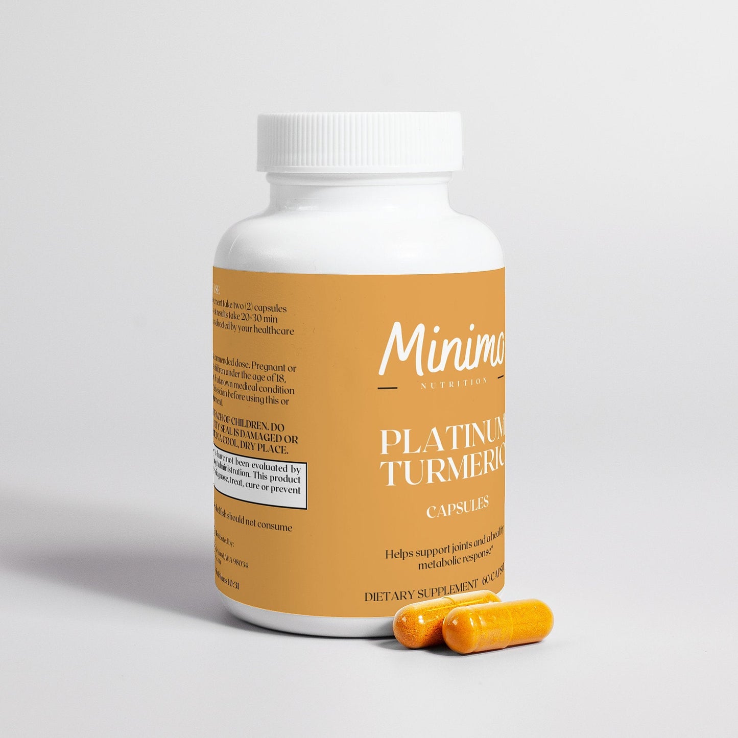 Platinum Turmeric, 60 ct. - Concordia Style Boutique