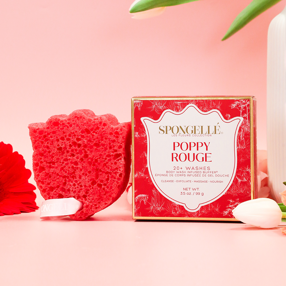 Poppy Rouge | Les Fleurs Body Buffer - Concordia Style Boutique