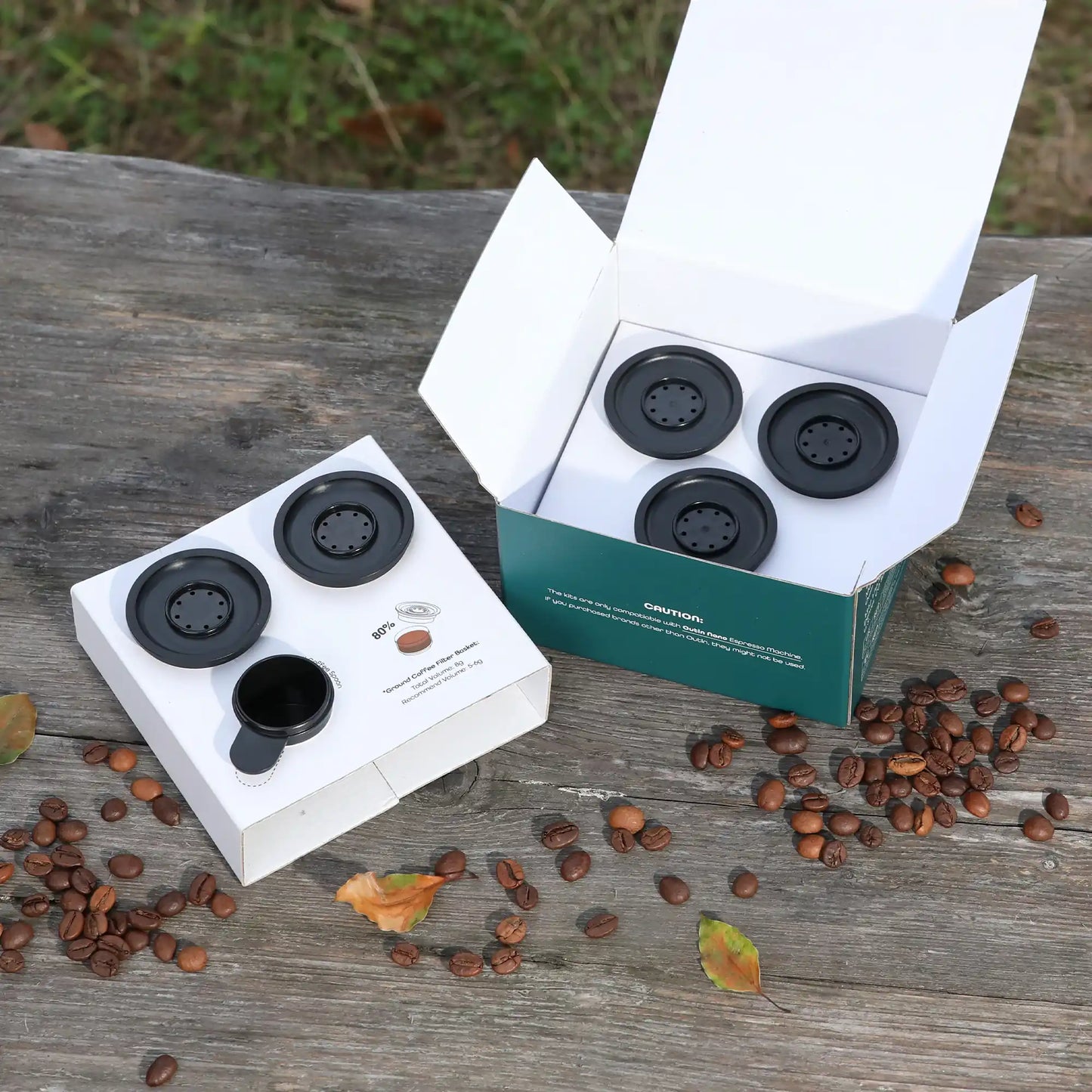 Nano Portable Espresso Machine Filter Baskets Kit (6g-8g) - Concordia Style Boutique