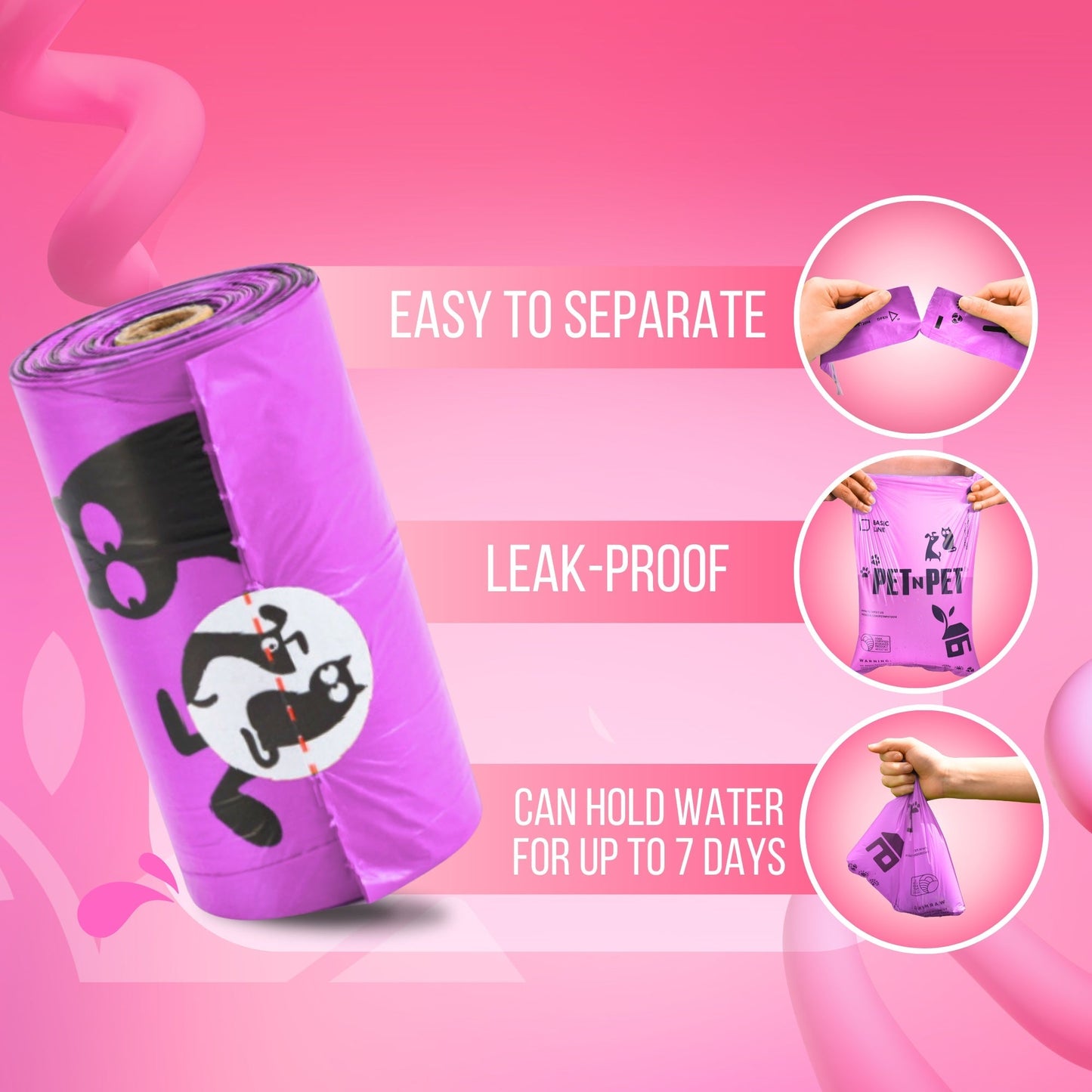 Premium Lavender - Scented Poop Bags