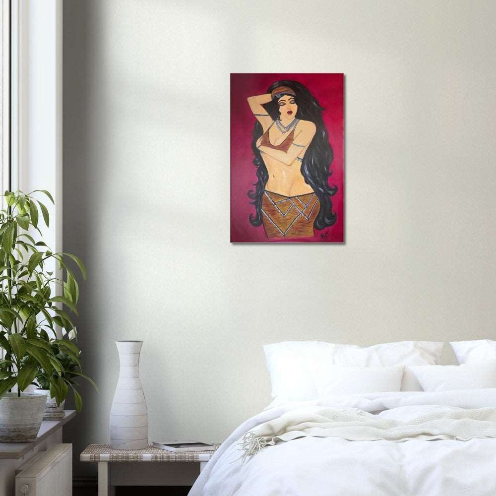 Belly Dancer Canvas Prints