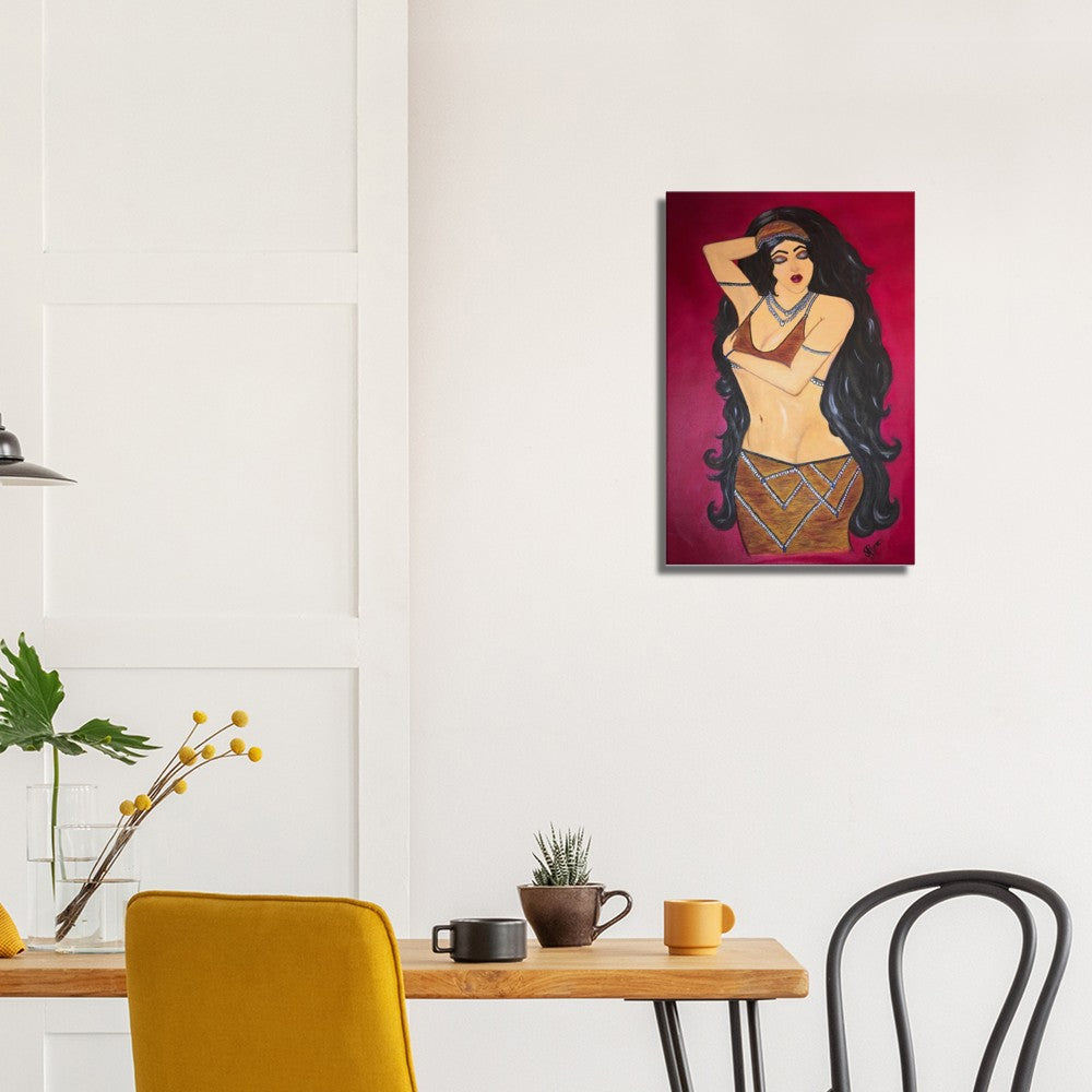 Belly Dancer Canvas Prints