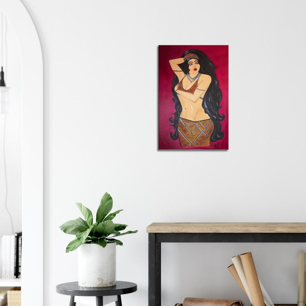 Belly Dancer Canvas Prints