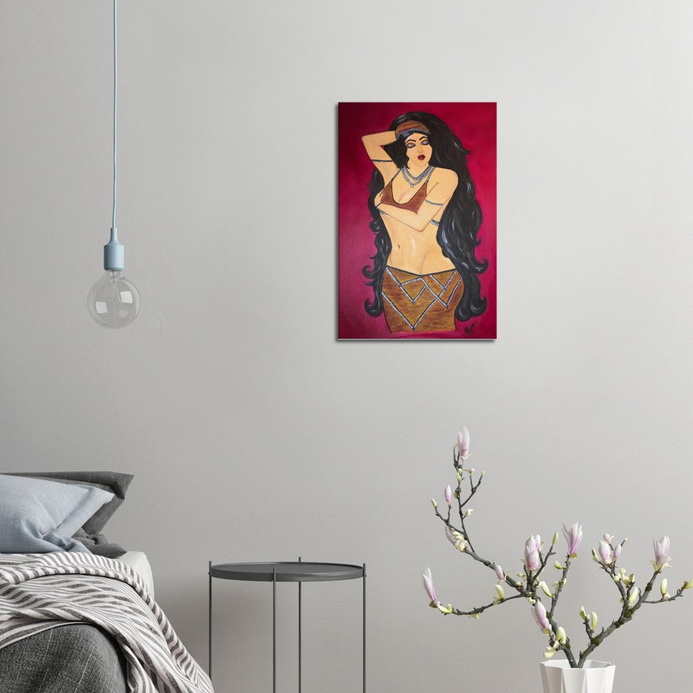 Belly Dancer Canvas Prints