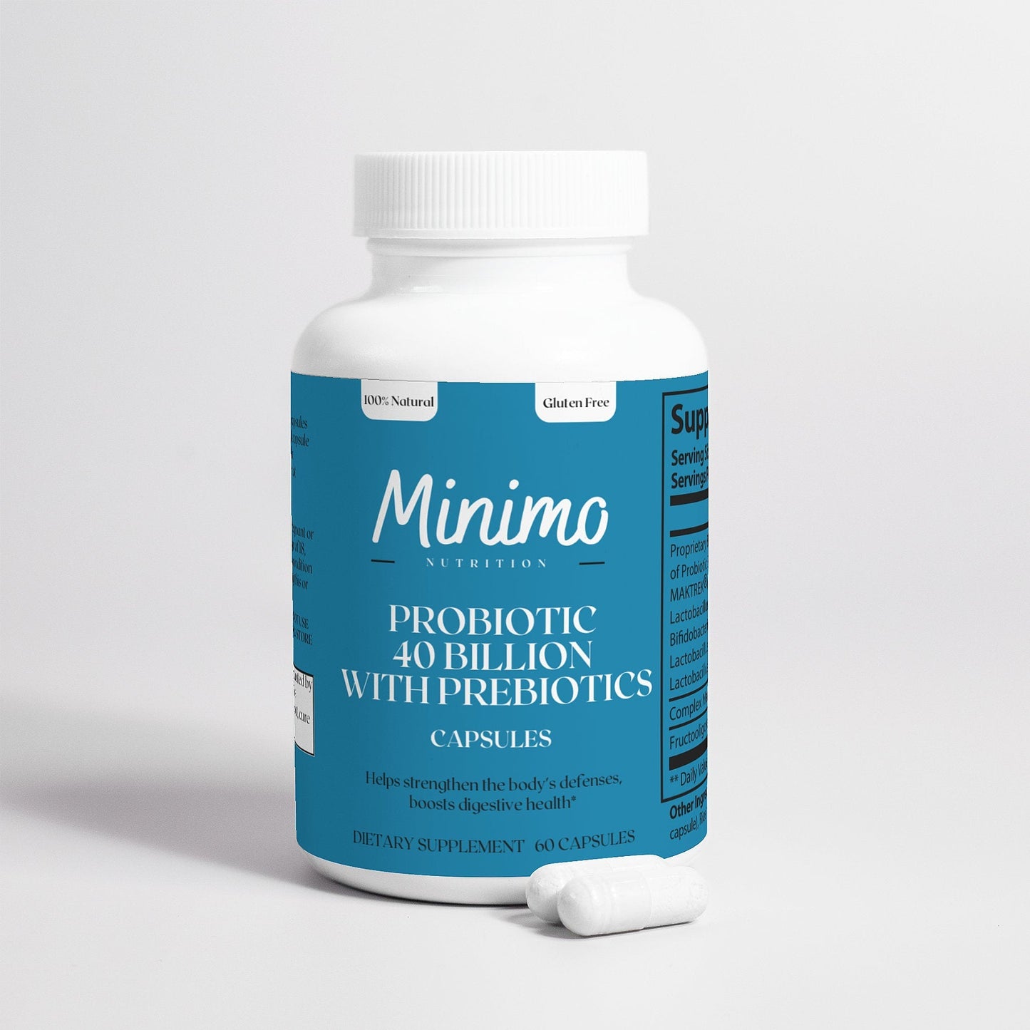 Probiotic 40 Billion with Prebiotics, 60 ct. - Concordia Style Boutique