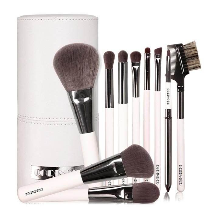 CORINGCO ASH BROWN PROFESSIONAL 10 BRUSH SET - Concordia Style Boutique