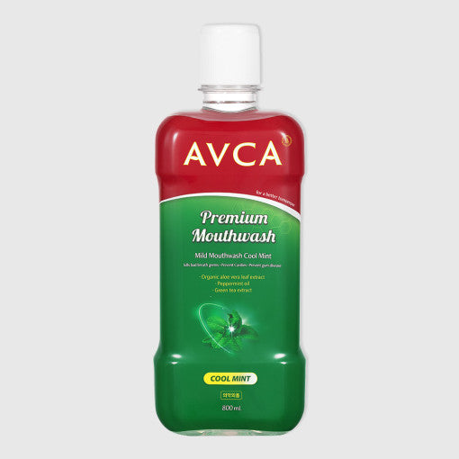 AVCA - Mild Mouthwash - Cool Mint 800 ml - Ships from Korea - Concordia Style Boutique