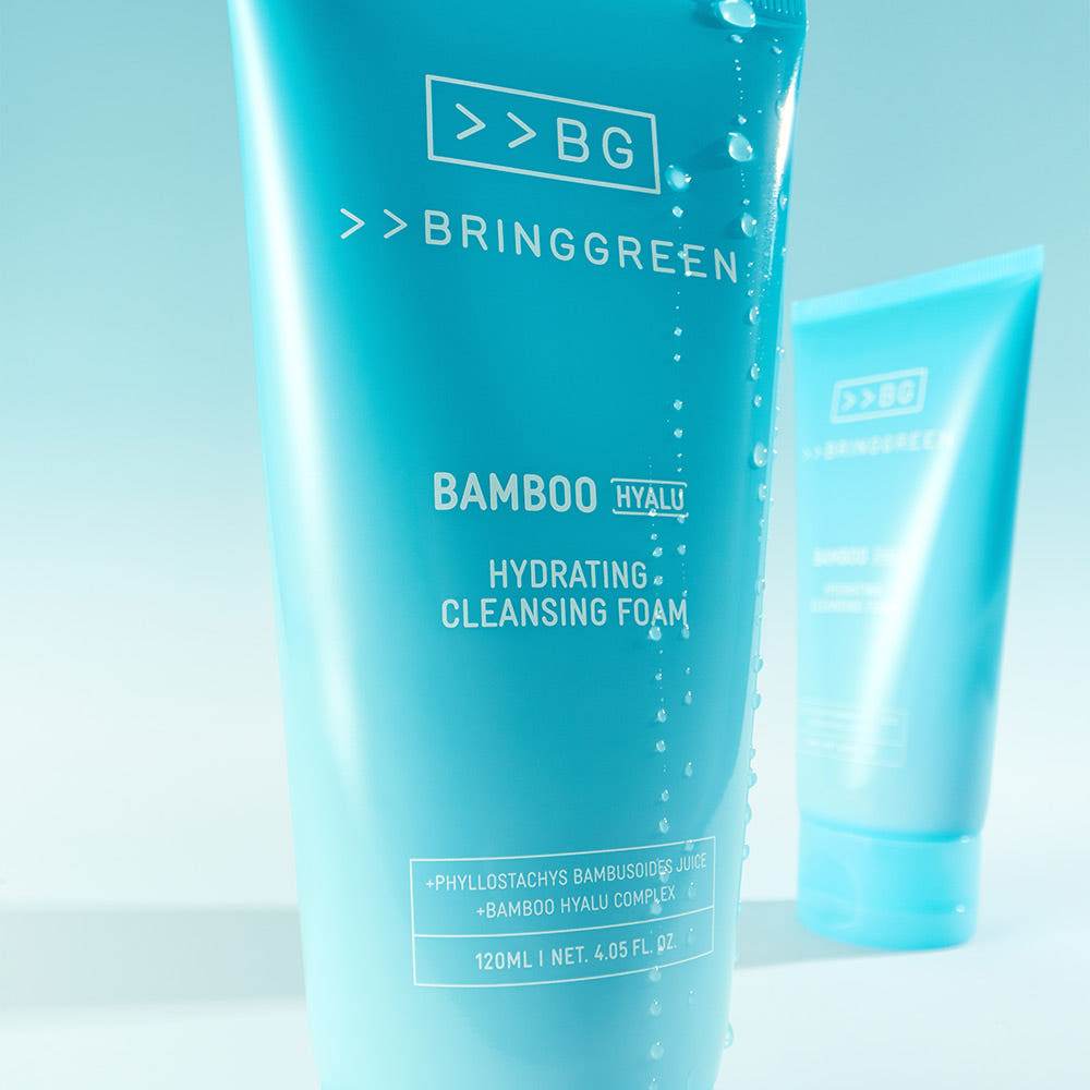 BRINGGREEN Bamboo Hyalu Hydrating Cleansing Foam 120ml - Concordia Style Boutique