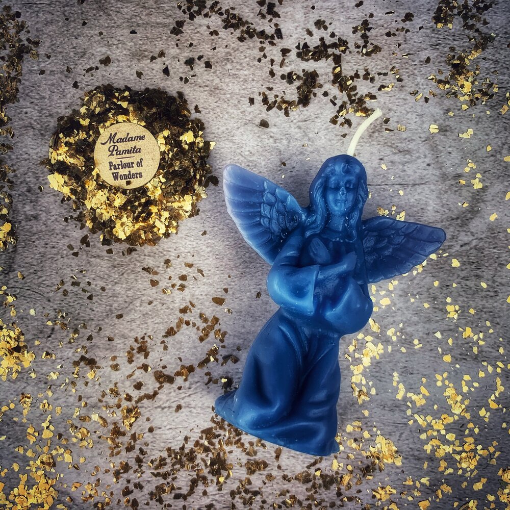 Beeswax Angel Spell Candle