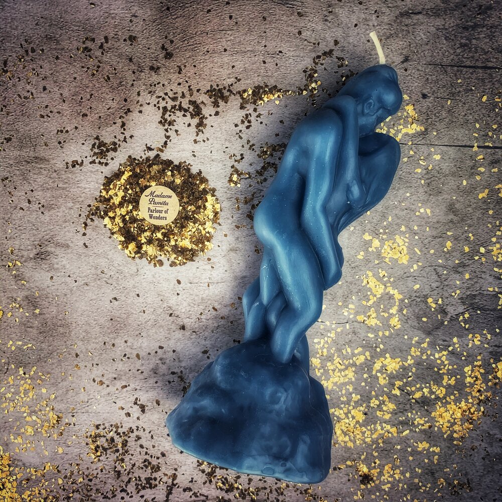 Beeswax Lovers' Passion Spell Candle