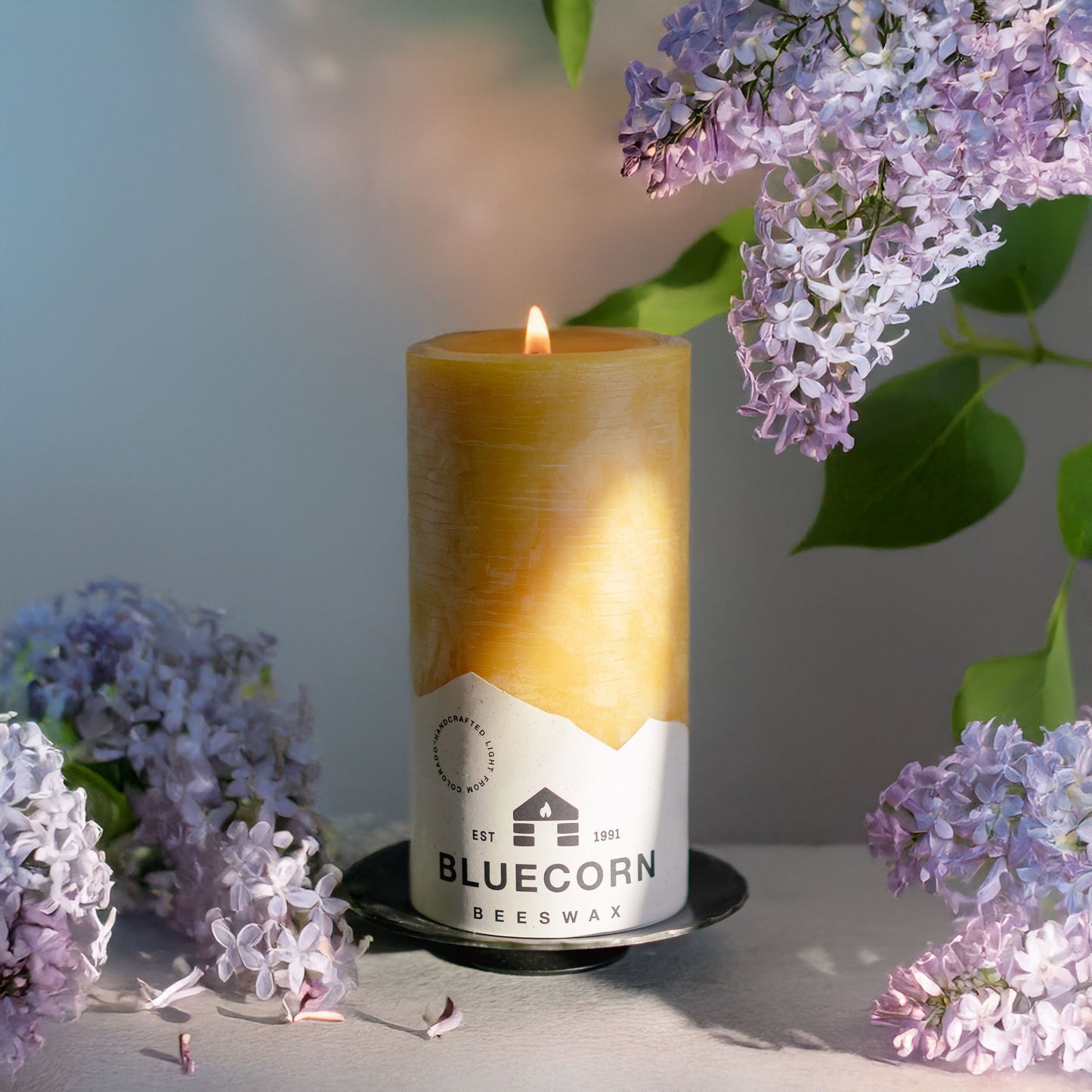 Pure Beeswax Pillar Candles - Concordia Style Boutique