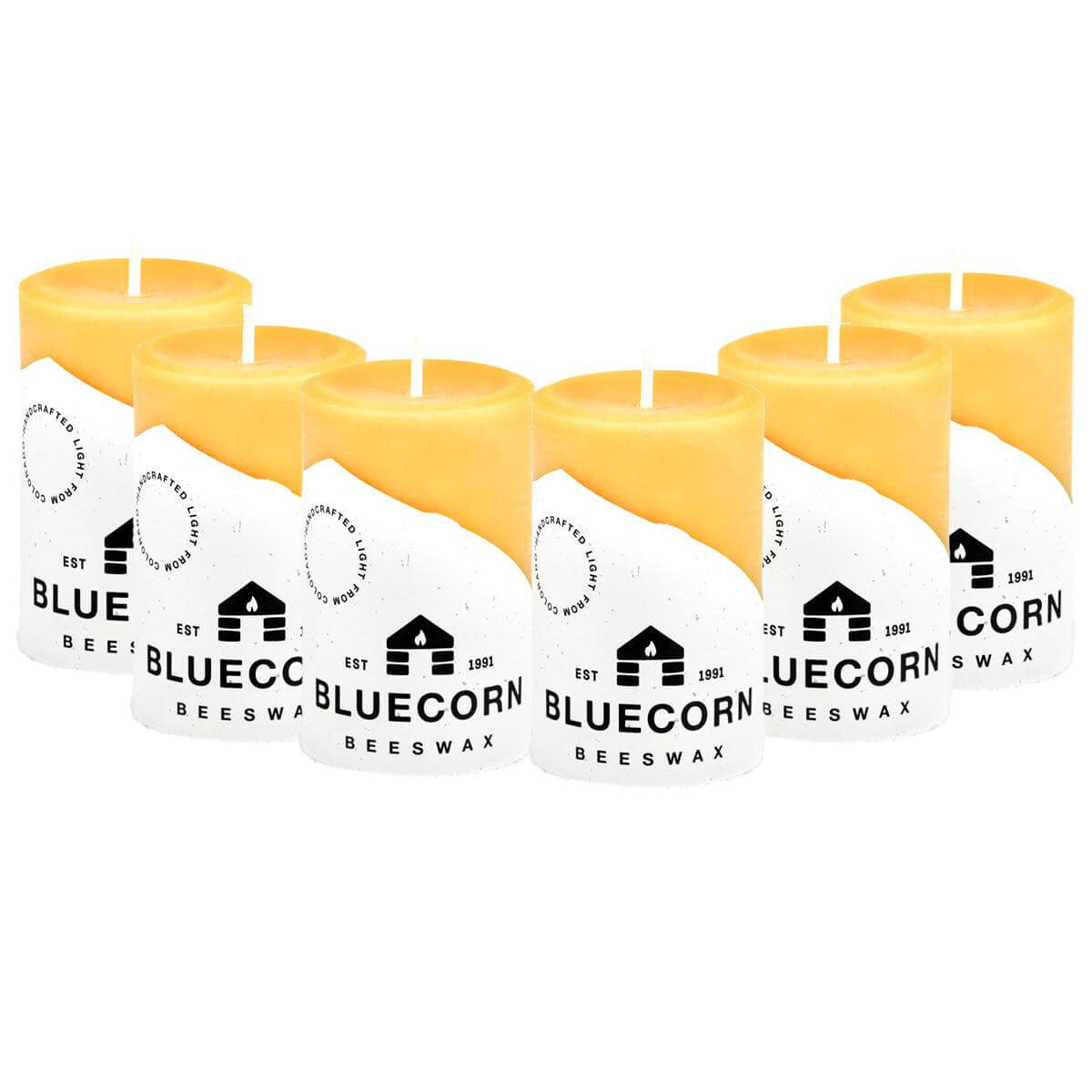 Pure Beeswax Pillar Candles - Concordia Style Boutique