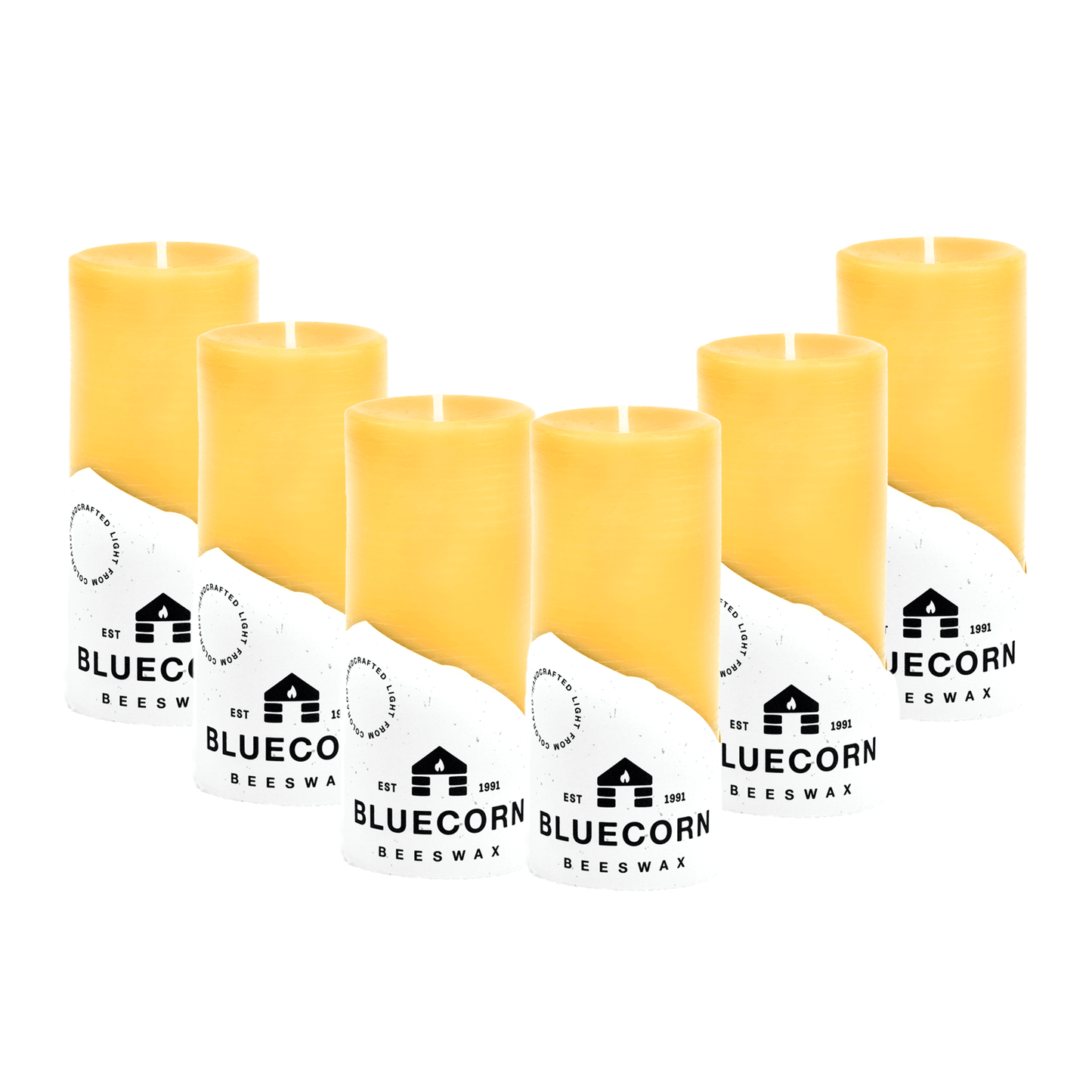 Pure Beeswax Pillar Candles - Concordia Style Boutique