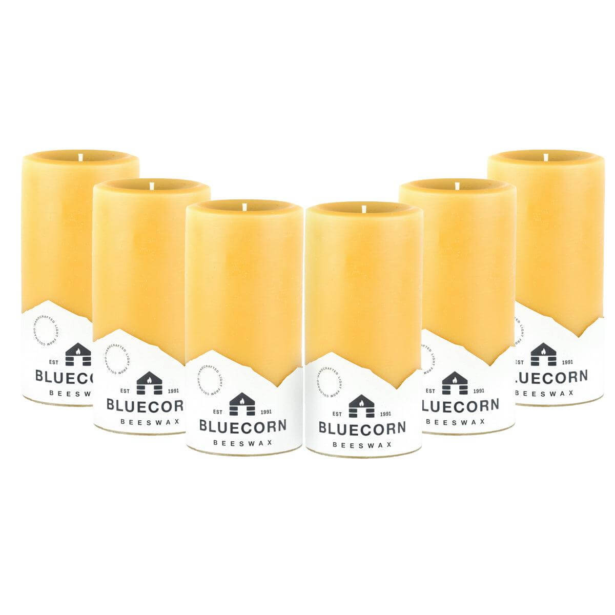 Pure Beeswax Pillar Candles - Concordia Style Boutique