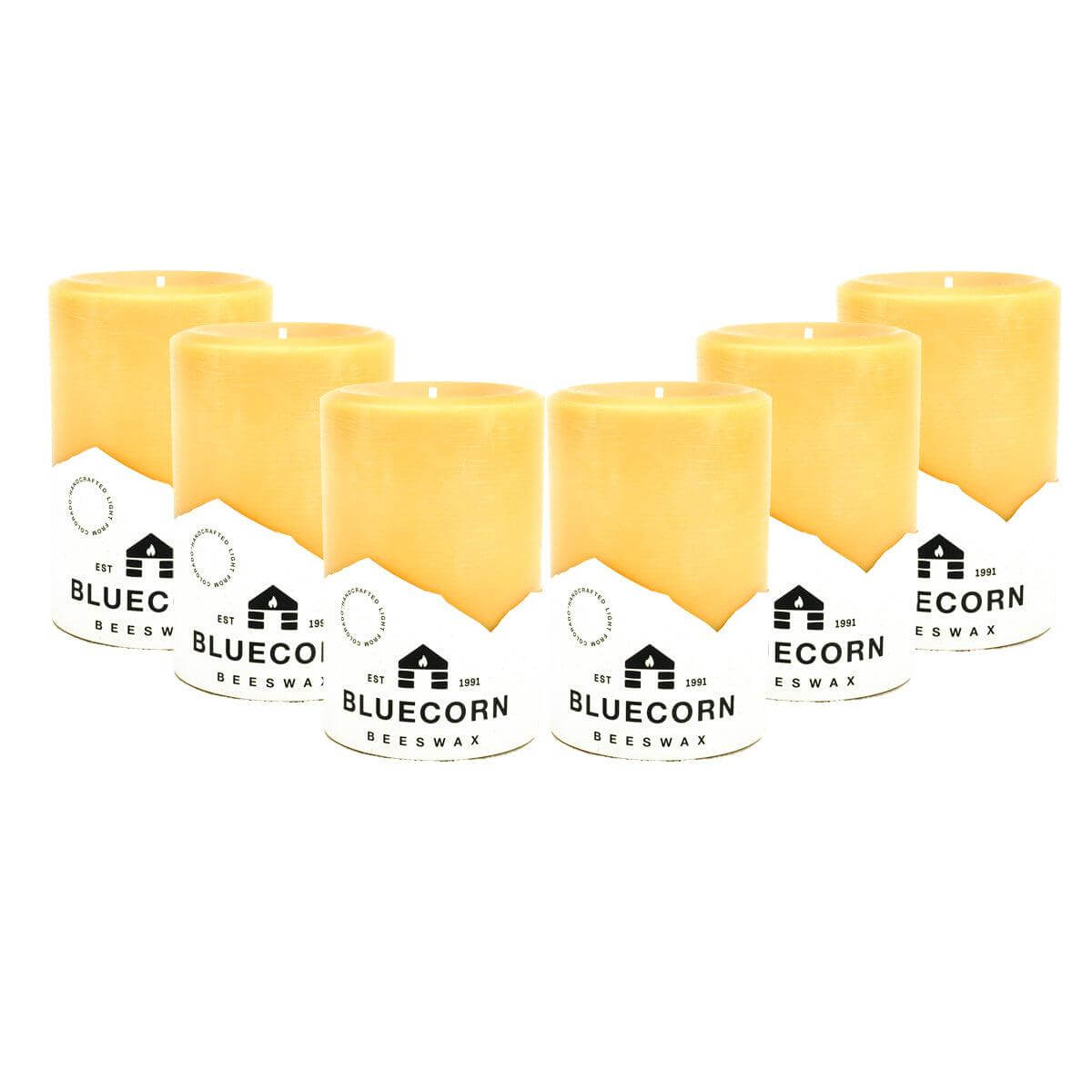 Pure Beeswax Pillar Candles - Concordia Style Boutique