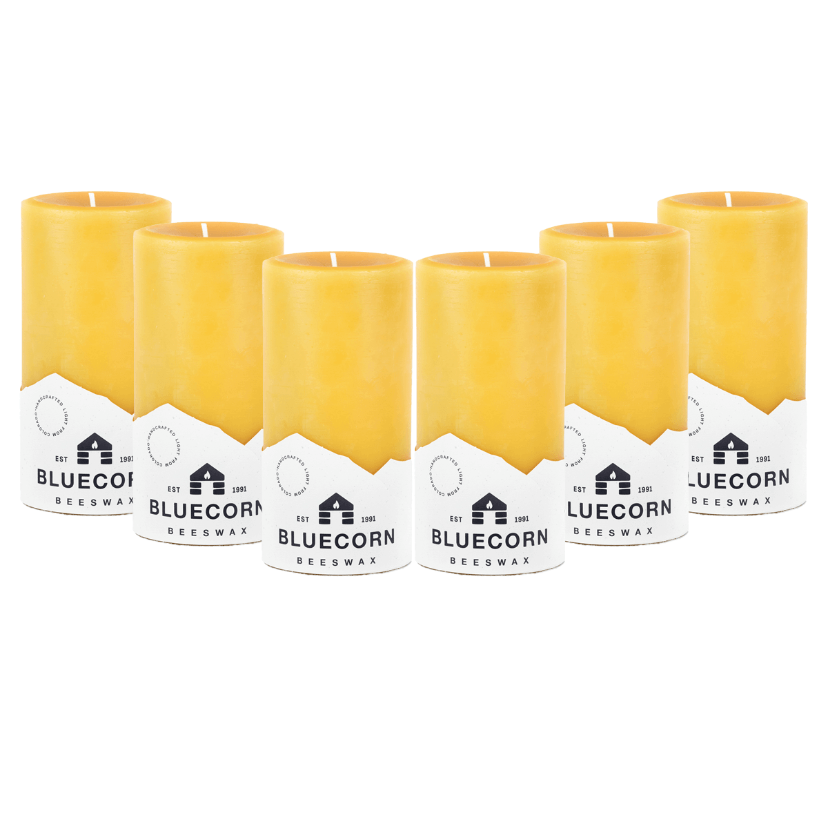 Pure Beeswax Pillar Candles - Concordia Style Boutique