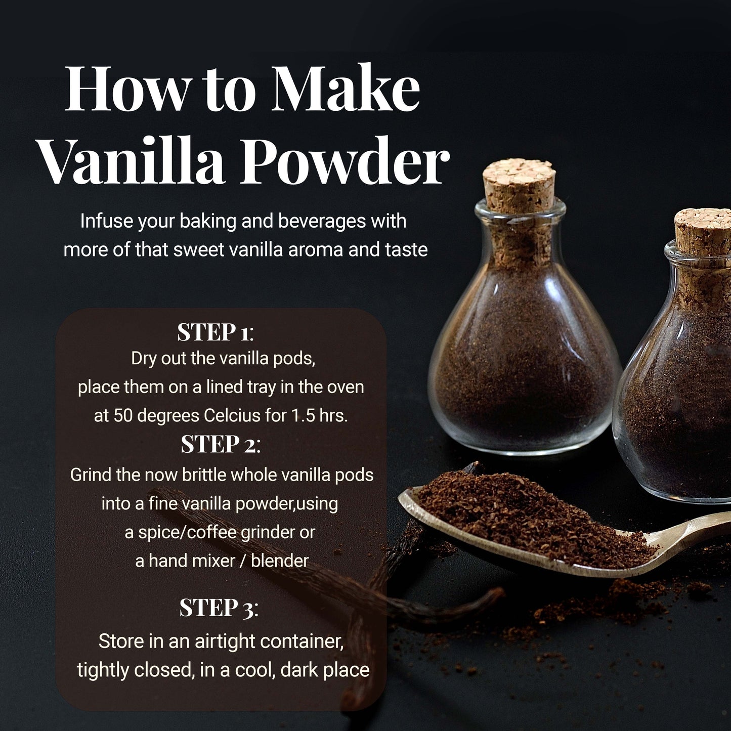 Whole Bulk Vanilla Beans - Order - NON GMO Gourmet Vanilla Pods 6 - 8 Inches For making Baking Whole Premium Vanilla Beans Grade A by New York Vanilla