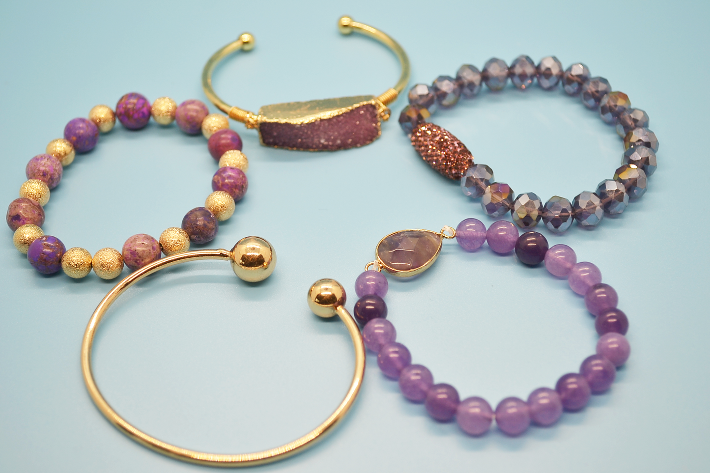 Amethyst Stunning Statement 5-piece Set