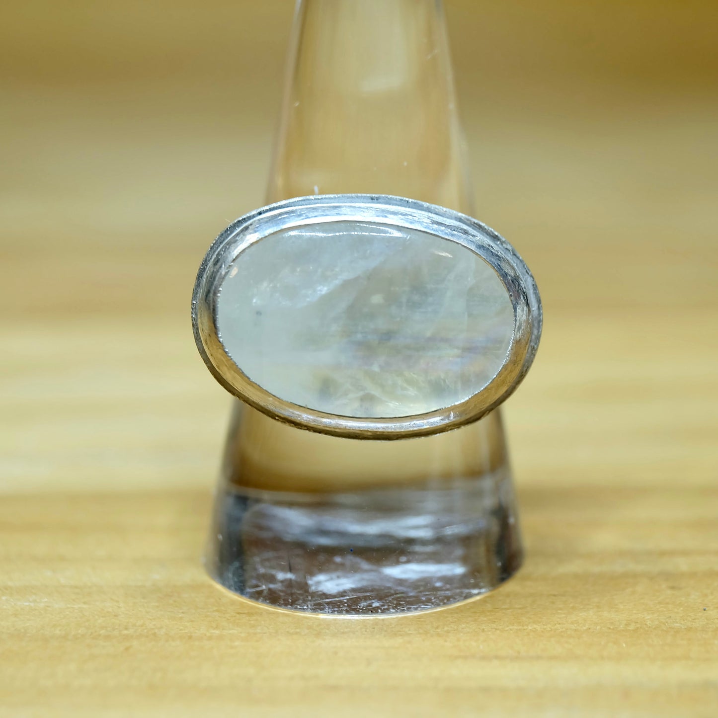 Rainbow Moonstone Ring