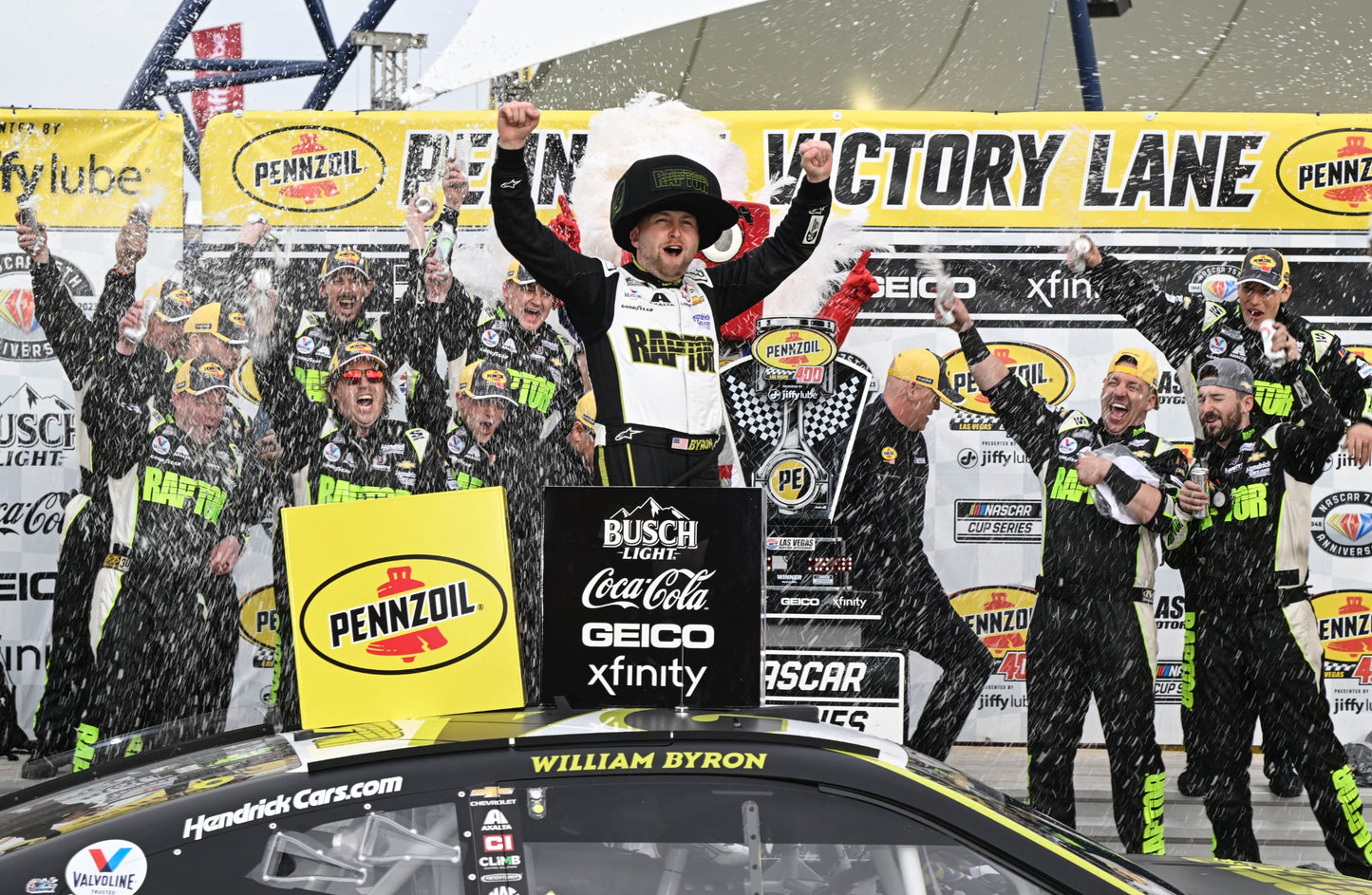 William Byron #24 RAPTOR Noggin - Concordia Style Boutique