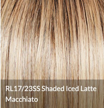 Raquel Welch Sheer Luxury Collection, Feature Length Long Layered Wig with Feather Lite Fiber Luxlite Cap Ll, Average, RL17/23SS Iced Latte Macchiato