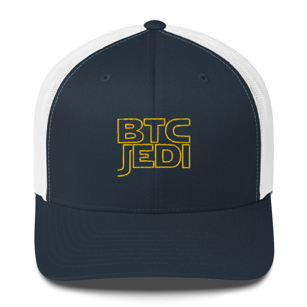 BTC Jedi Bitcoin Trucker Hat - Concordia Style Boutique