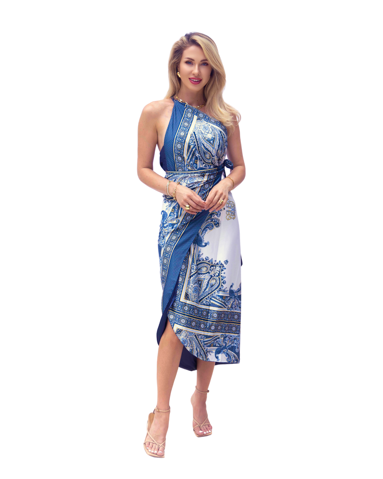 Reversible Wrap Skirt - Satin - Concordia Style Boutique