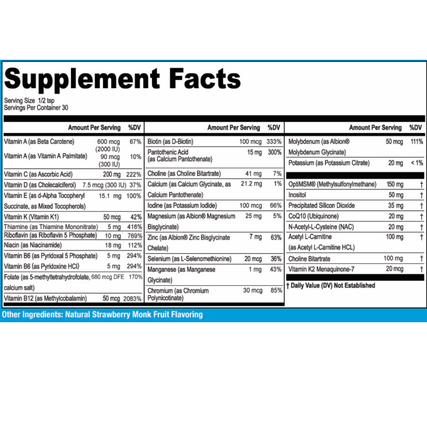 Children's Multivitamin Mineral Plus Powder - Concordia Style Boutique