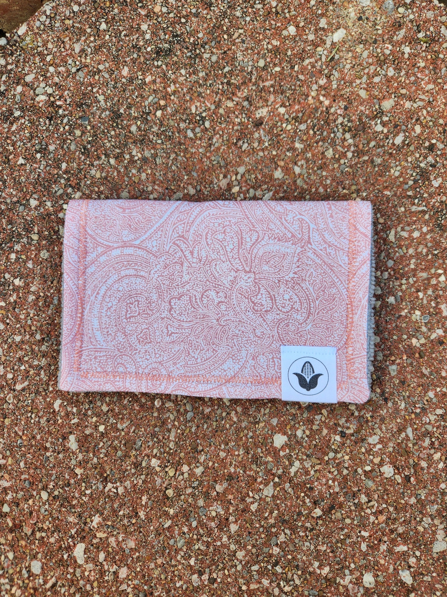 Peachy Paisley Handkerchief