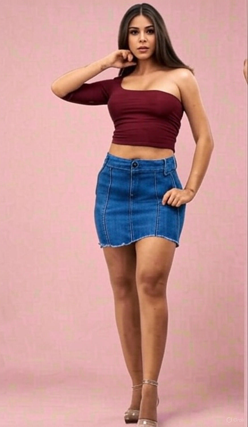 7030 100% Authentic Colombian Push Up SKIRT