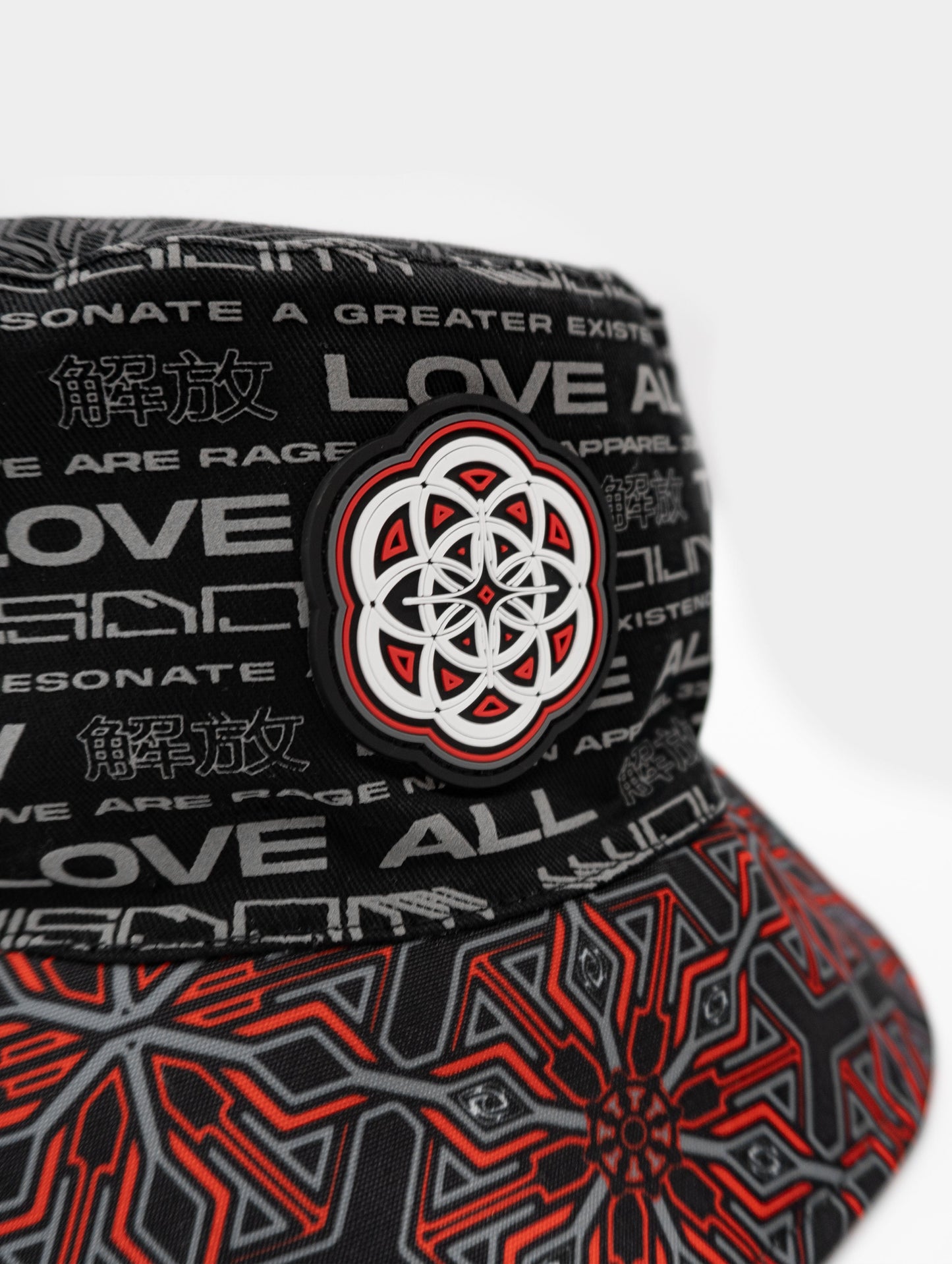 PROTECTED BY INTENT ✦ REVERSIBLE / REFLECTIVE ✦ BUCKET HAT w/ hidden pocket - Concordia Style Boutique
