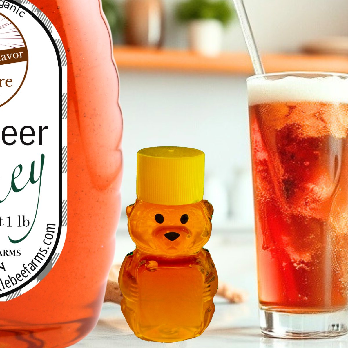 Root Beer Flavor Honey - Concordia Style Boutique