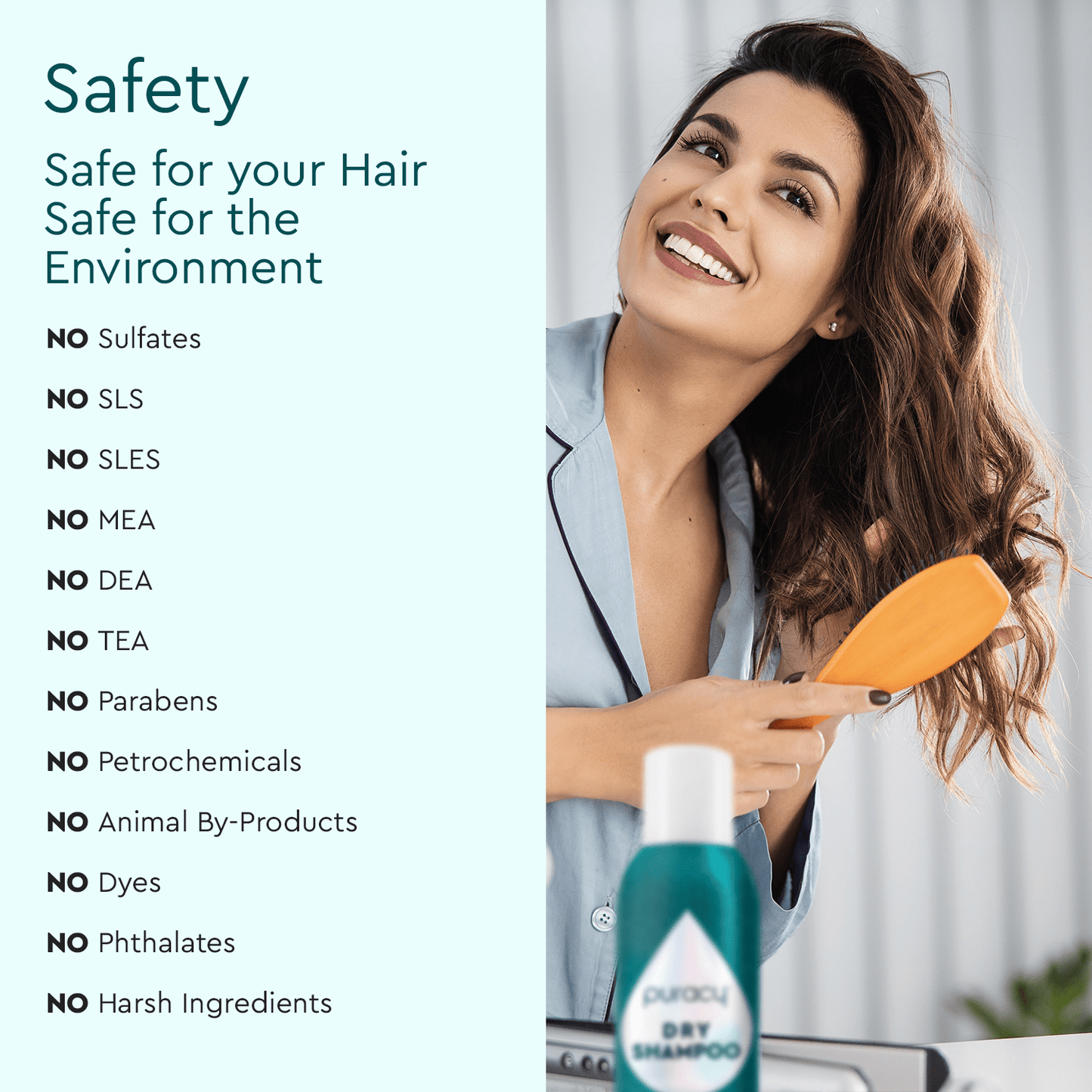 Dry Shampoo (Benzene & Silicone-Free, Color-Safe) - Concordia Style Boutique
