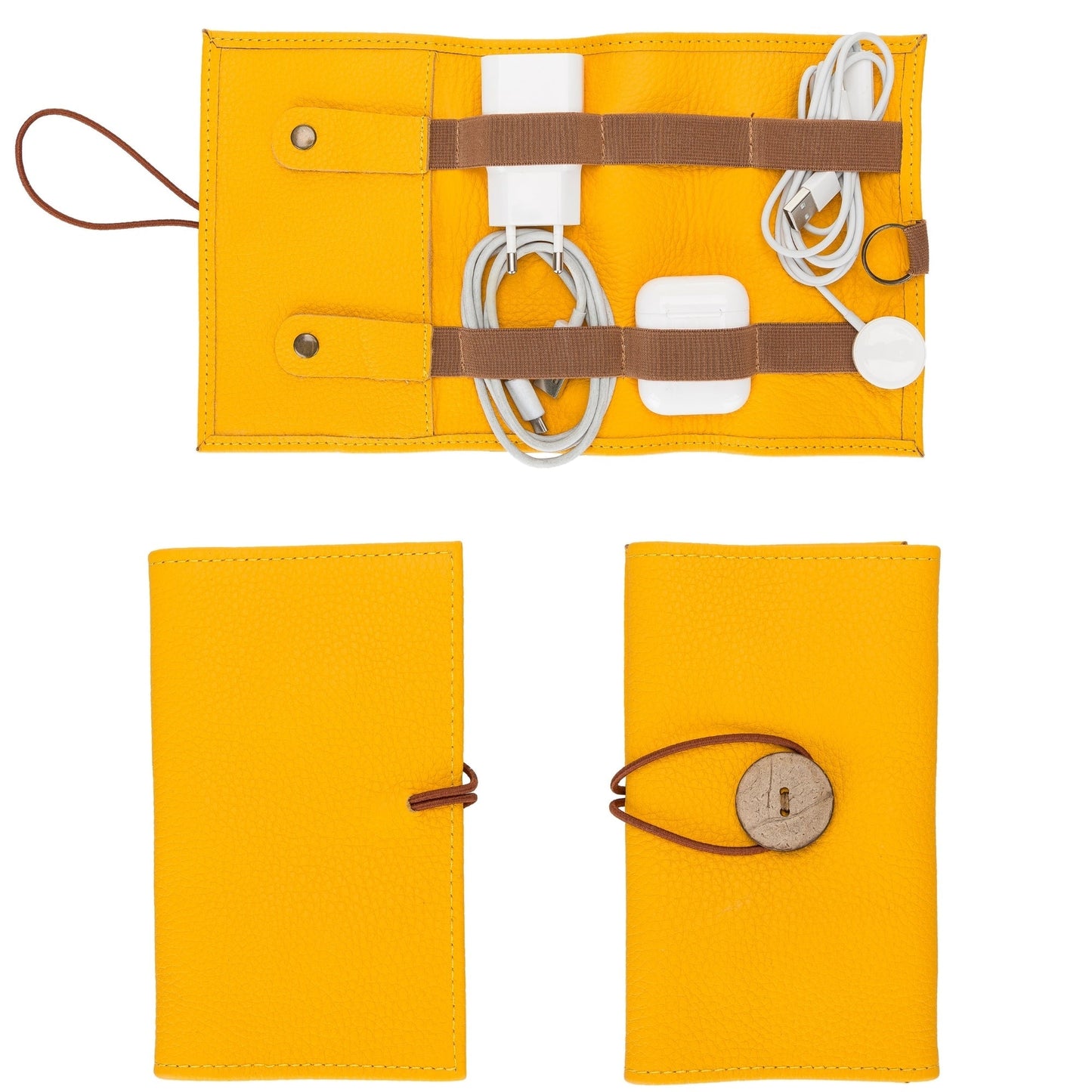 Salida Travel Pouch and Premium Leather Cable Organizer - Concordia Style Boutique