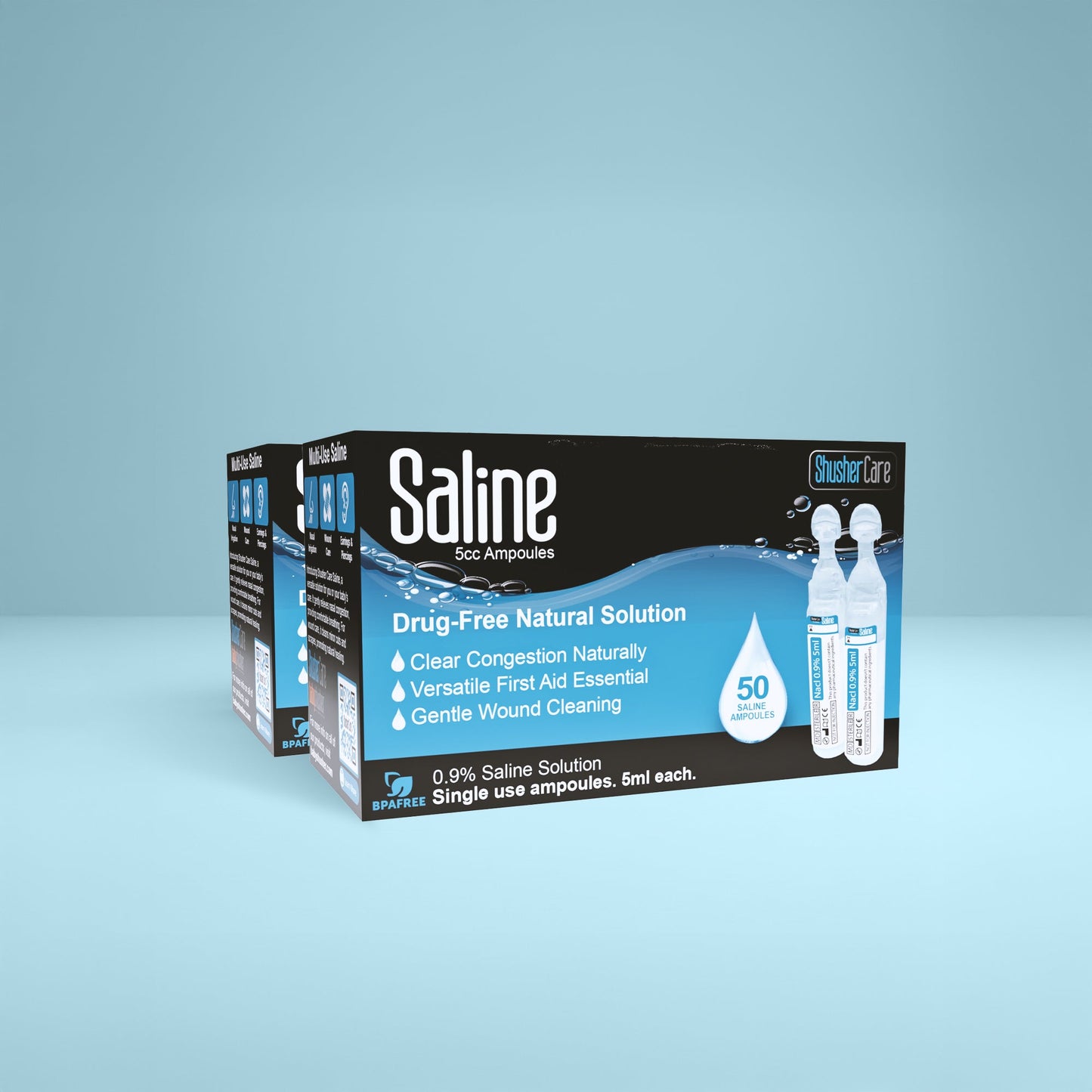 Shusher Care Saline Ampoules