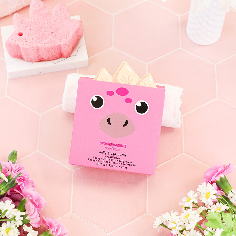 Sally Stegosaurus | Spongeasaurus Dinosaur Buffer - Concordia Style Boutique