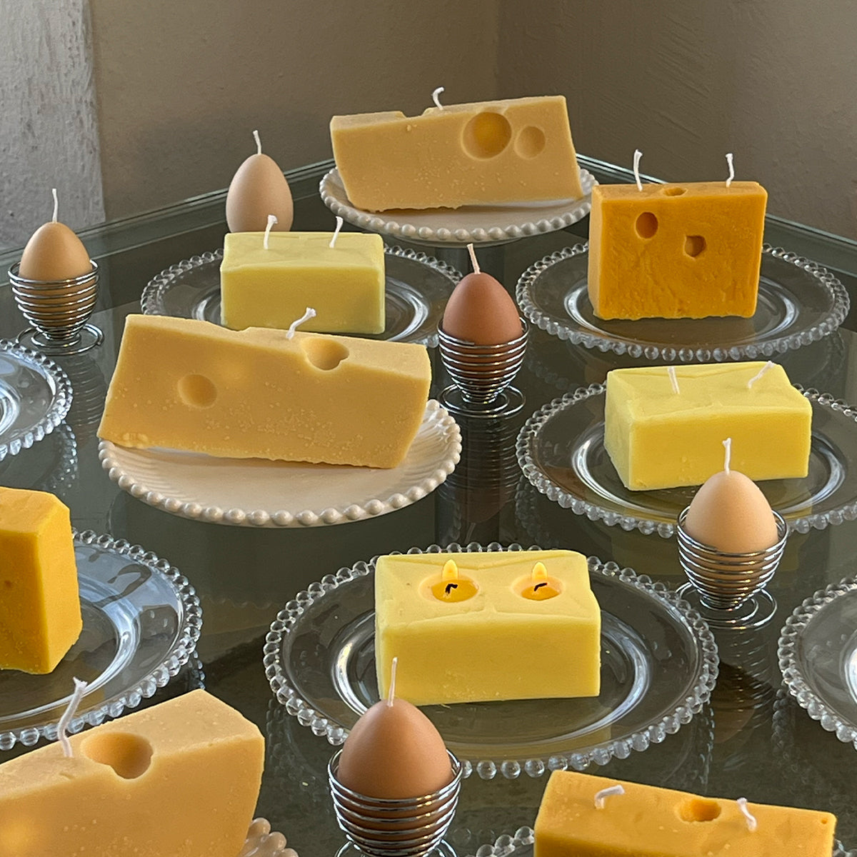 Swiss Cheese Candle - Concordia Style Boutique