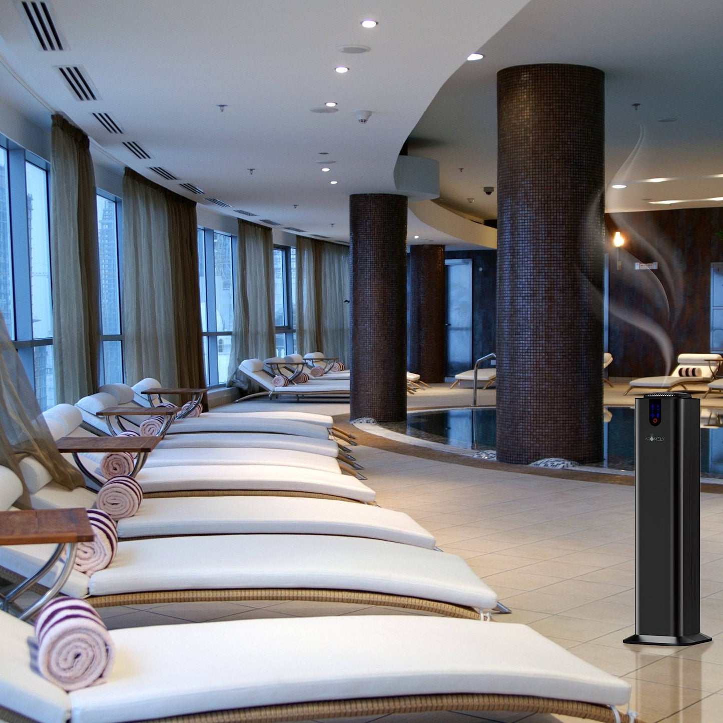 ARO TOWER - Smart Scent Diffuser for Home, Office & SPA Up To 3,000 Sqft. (Open Areas) - Concordia Style Boutique