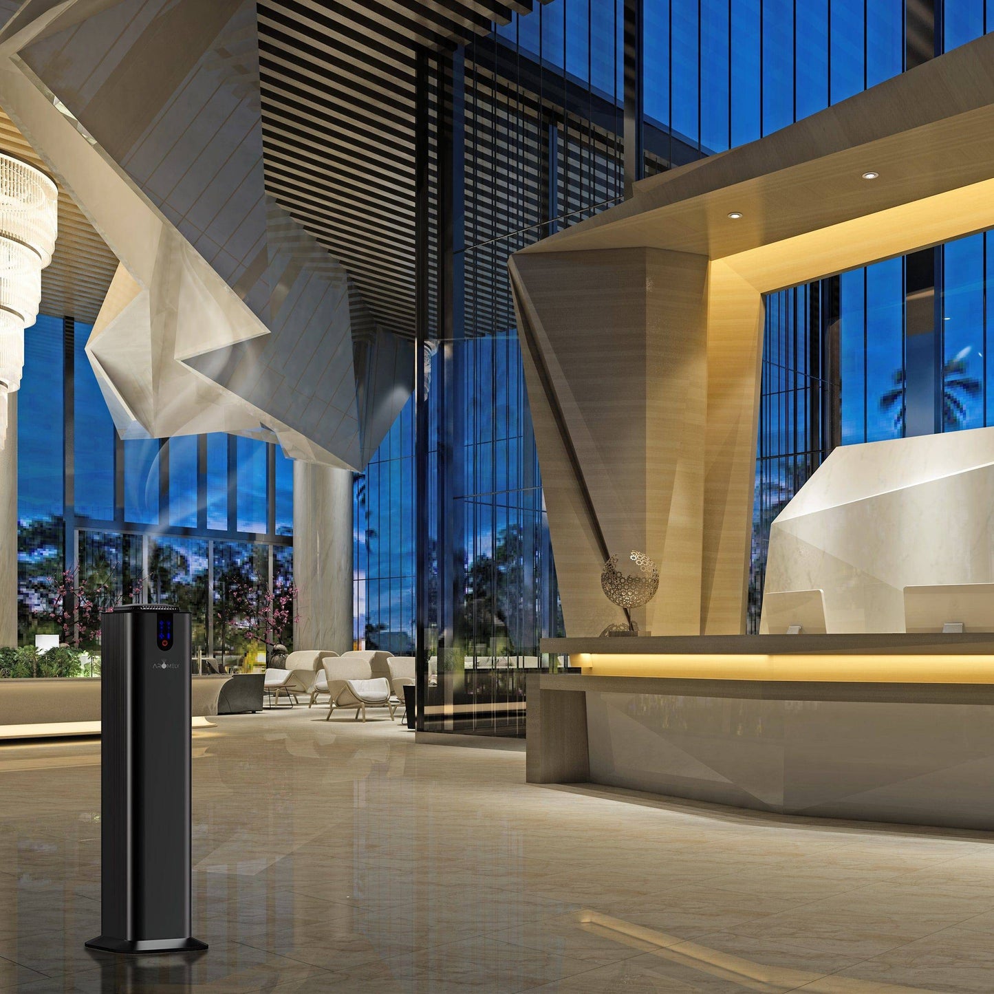ARO TOWER - Smart Scent Diffuser for Home, Office & SPA Up To 3,000 Sqft. (Open Areas) - Concordia Style Boutique