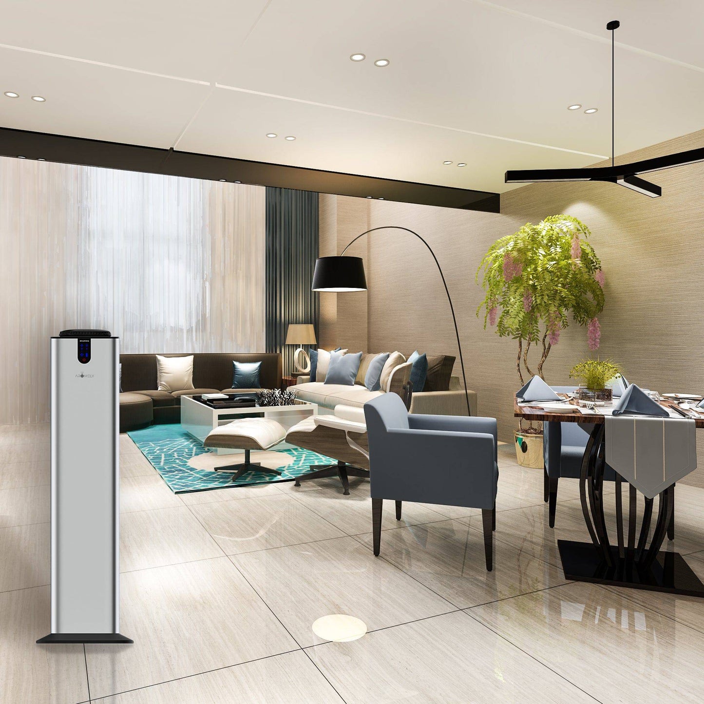 ARO TOWER - Smart Scent Diffuser for Home, Office & SPA Up To 3,000 Sqft. (Open Areas) - Concordia Style Boutique