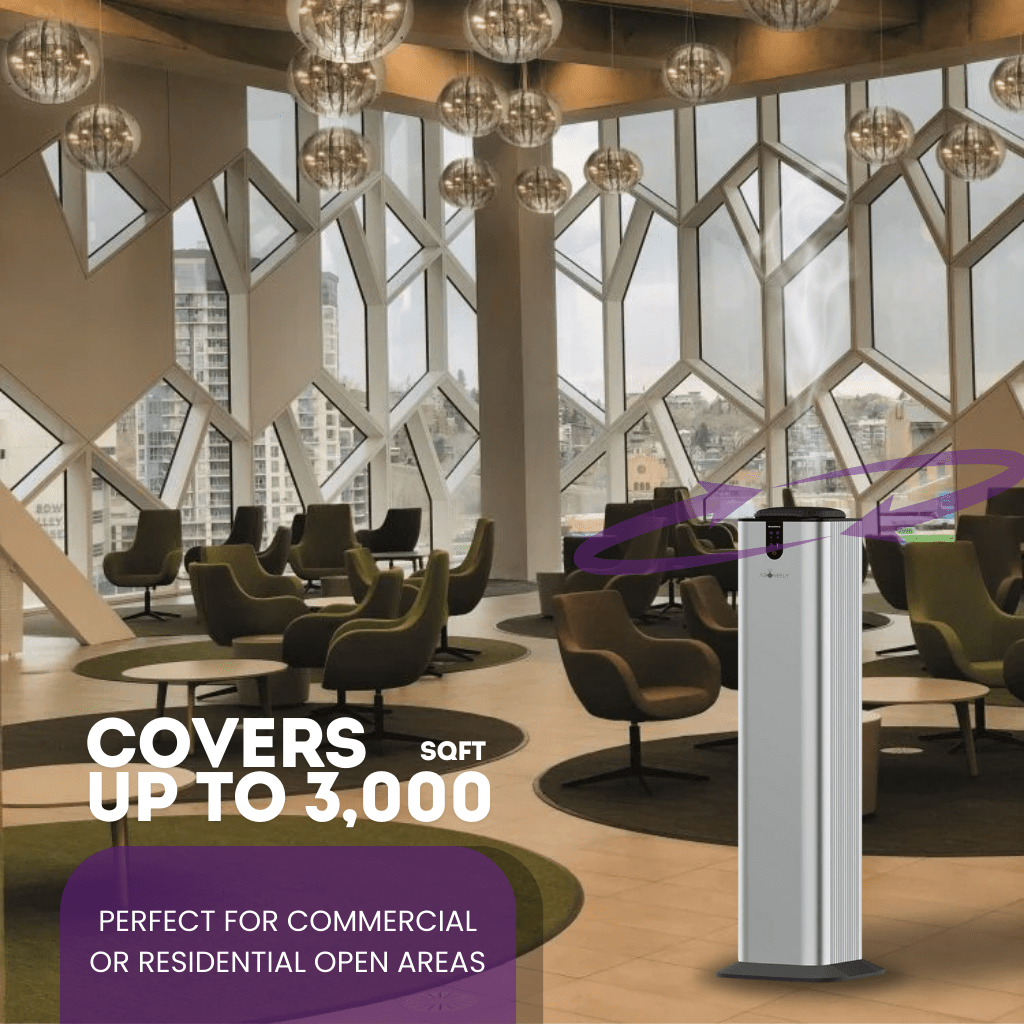 ARO TOWER - Smart Scent Diffuser for Home, Office & SPA Up To 3,000 Sqft. (Open Areas) - Concordia Style Boutique