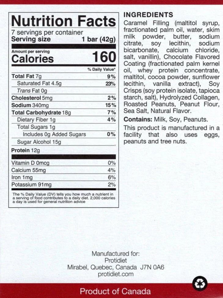 Caramel & Sea Salt Bites - Protidiet - Concordia Style Boutique