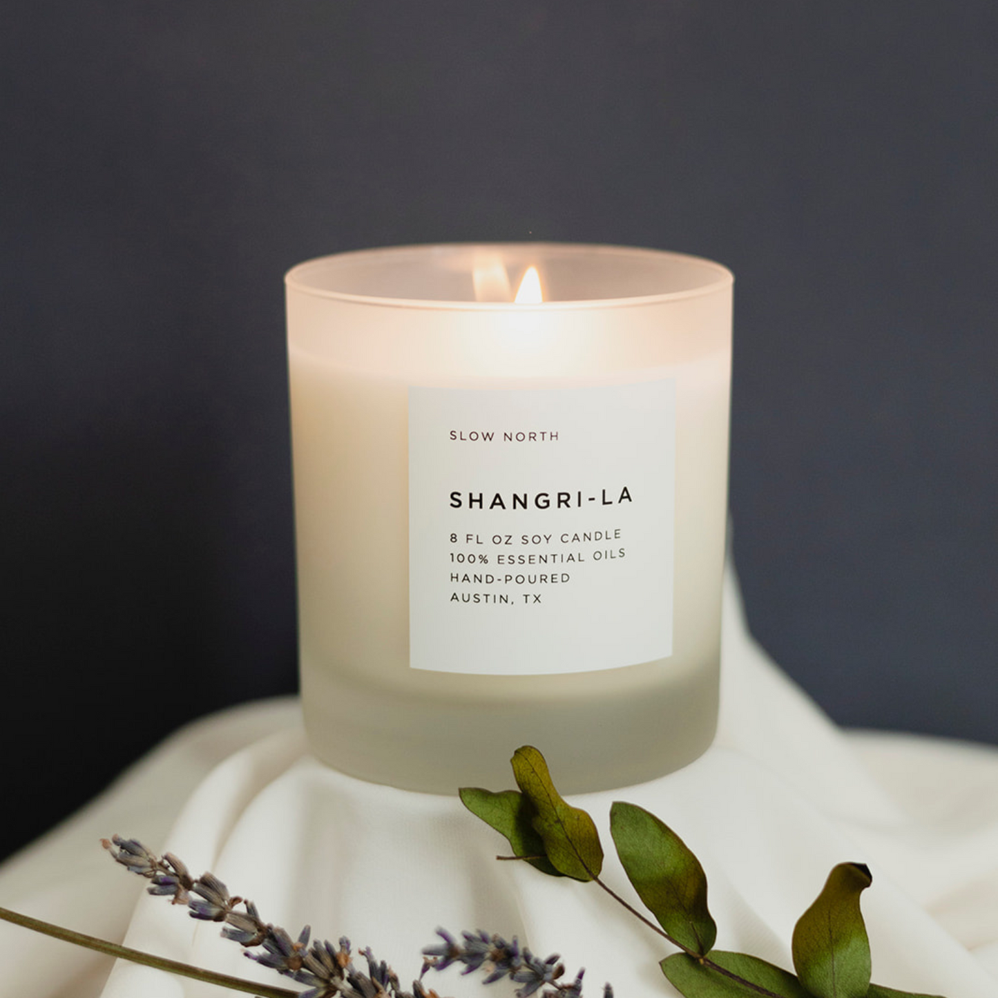 Shangri-La - Signature Candle (Eucalyptus + Lavender + Lemongrass) - Concordia Style Boutique