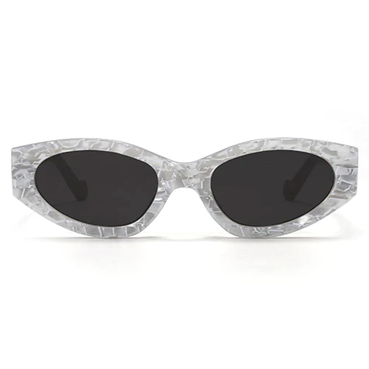 Kat x Money Moves - Silver Cateye Sunglasses - Concordia Style Boutique