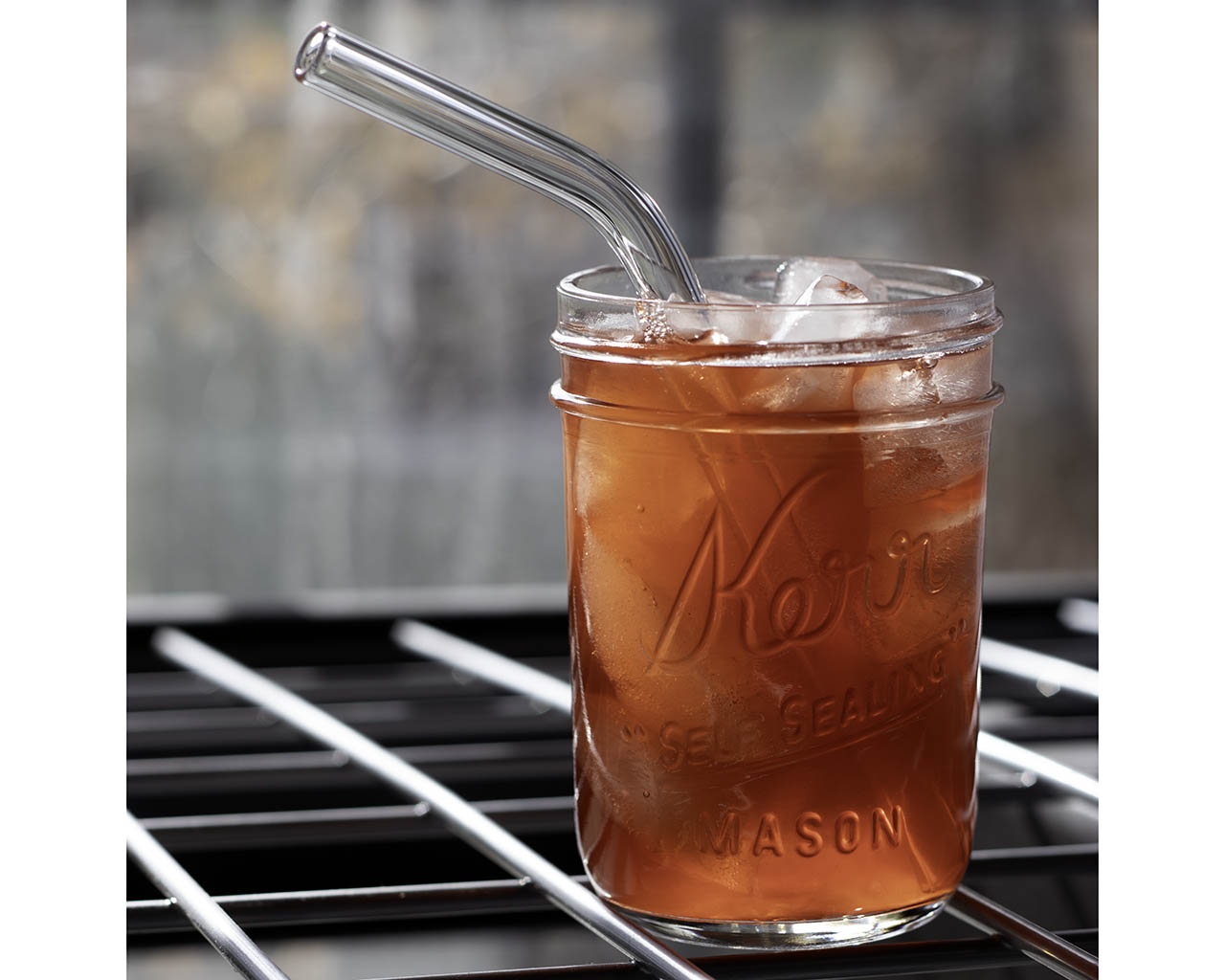 Individual Stainless Steel & Glass Straws for Mason Jars - Concordia Style Boutique