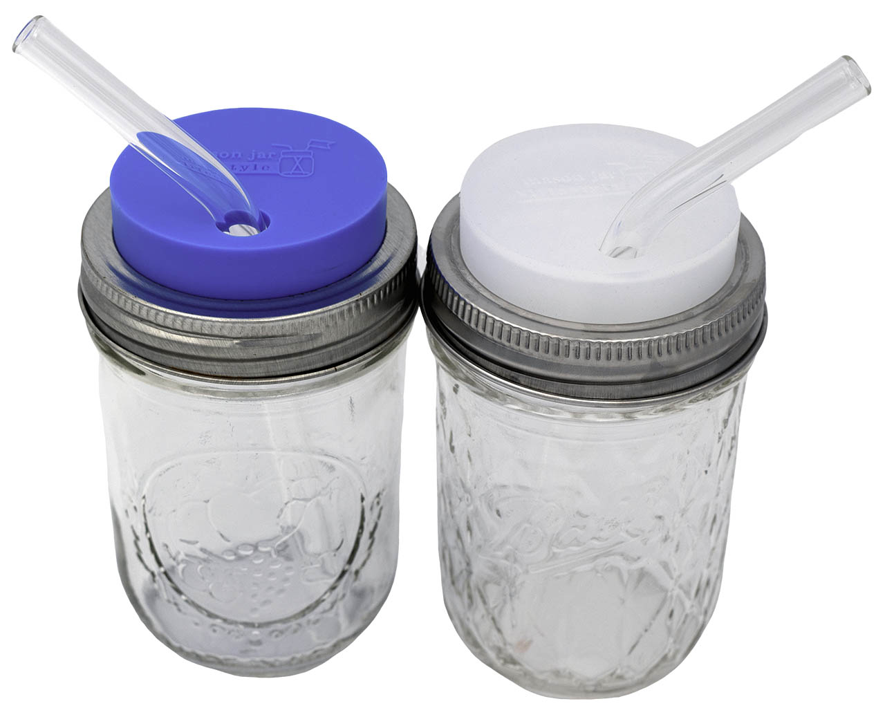 Individual Stainless Steel & Glass Straws for Mason Jars - Concordia Style Boutique